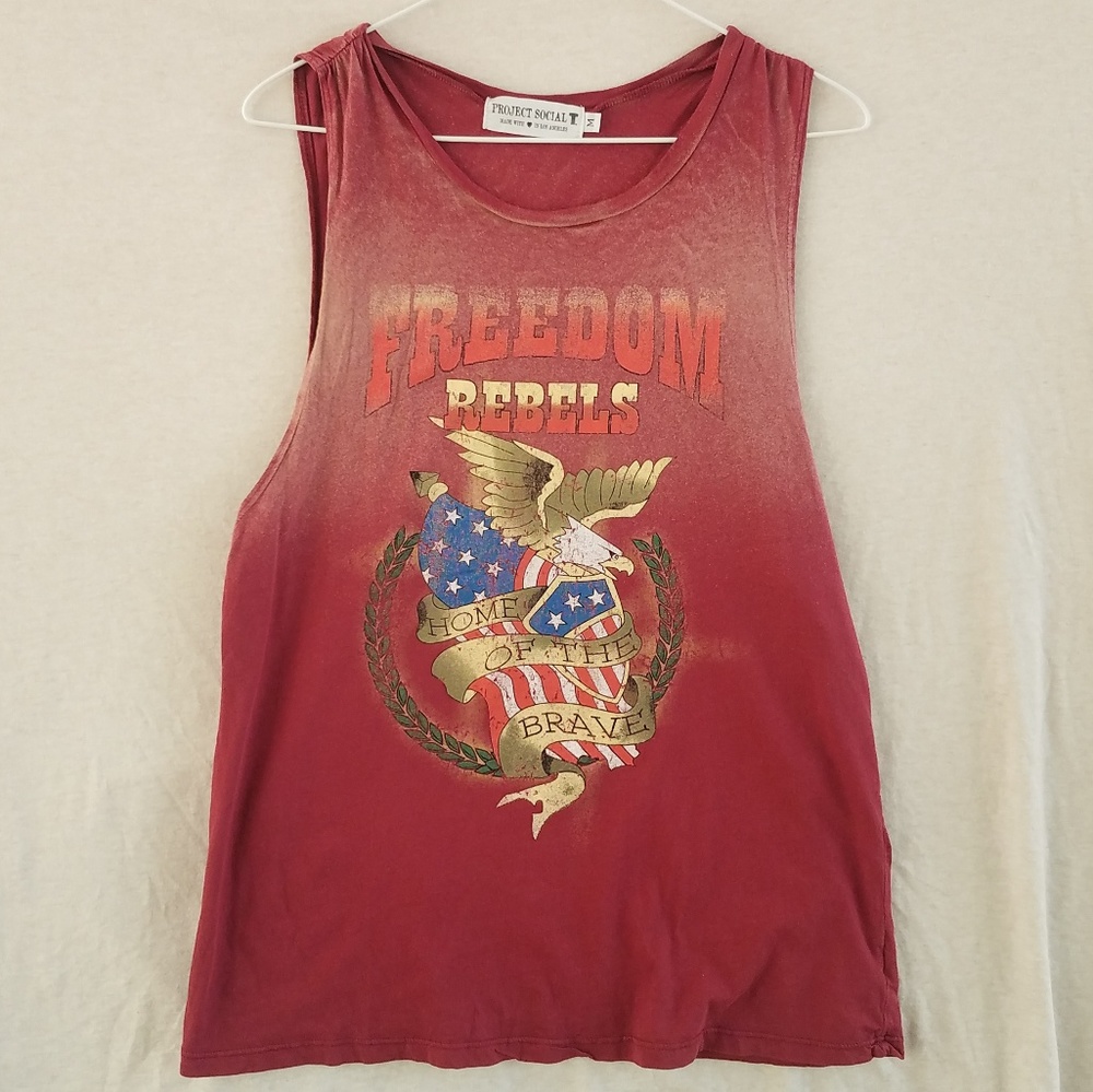 Project Social T, Maroon Freedom Rebels Tank.